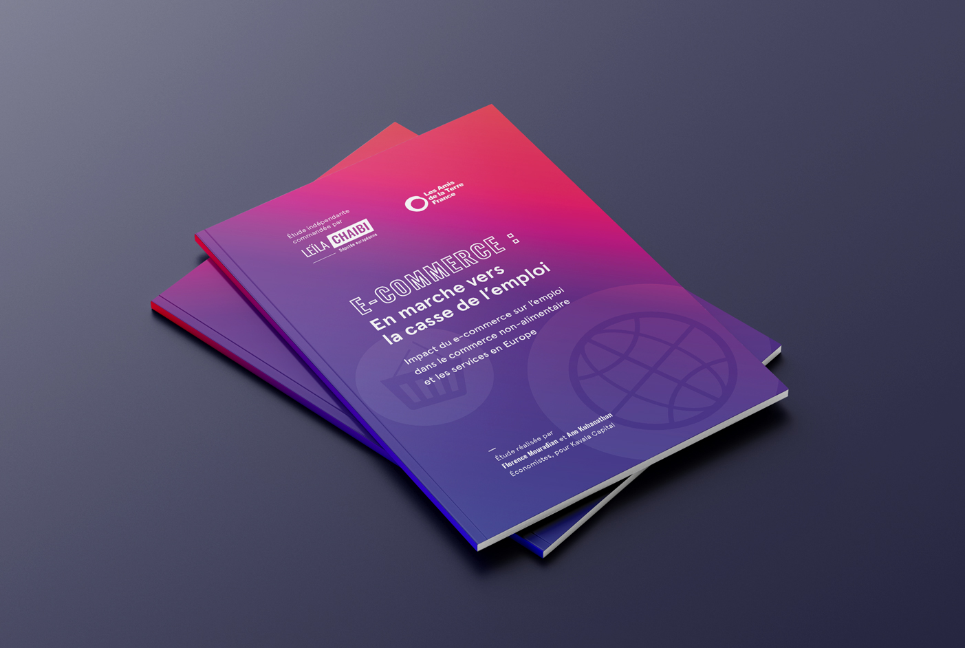 Page de couverture Rapport e-commerce députée Leïla Chaibi