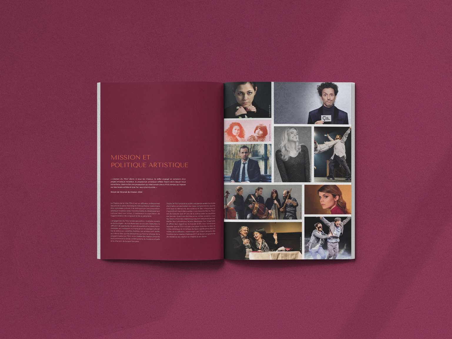 Editions intérieur Rapport d'activités TDLV Longueuil 2019