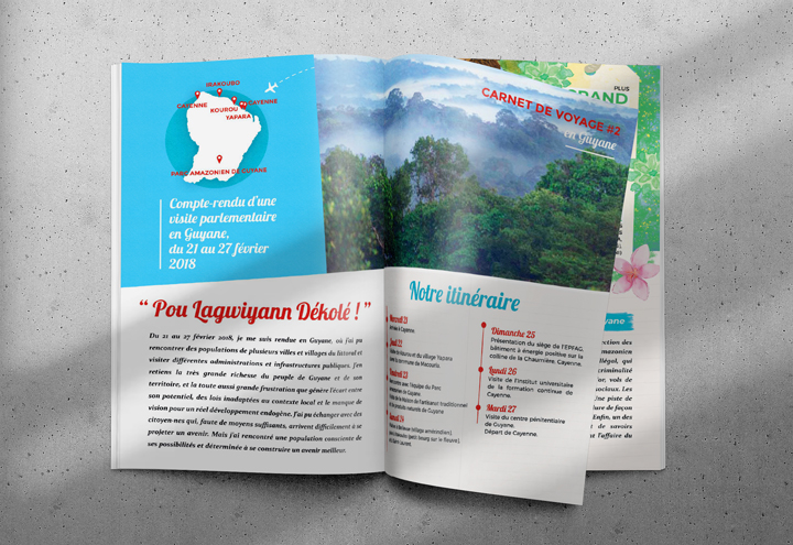 Carnet de voyages parlementaire en Guyane Danièle Obono 