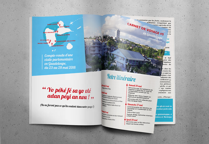 Intérieur Carnets de voyages parlementaires  Danièle Obono 