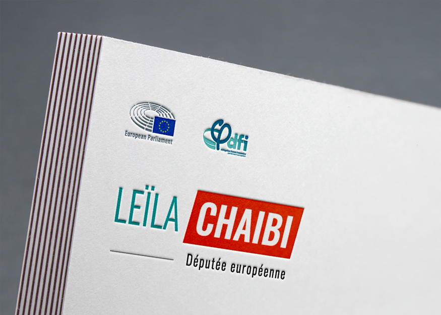 Logo et identité visuelle de Leïla Chaibi