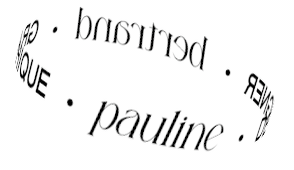 logo Pauline Bertrand designer graphique
