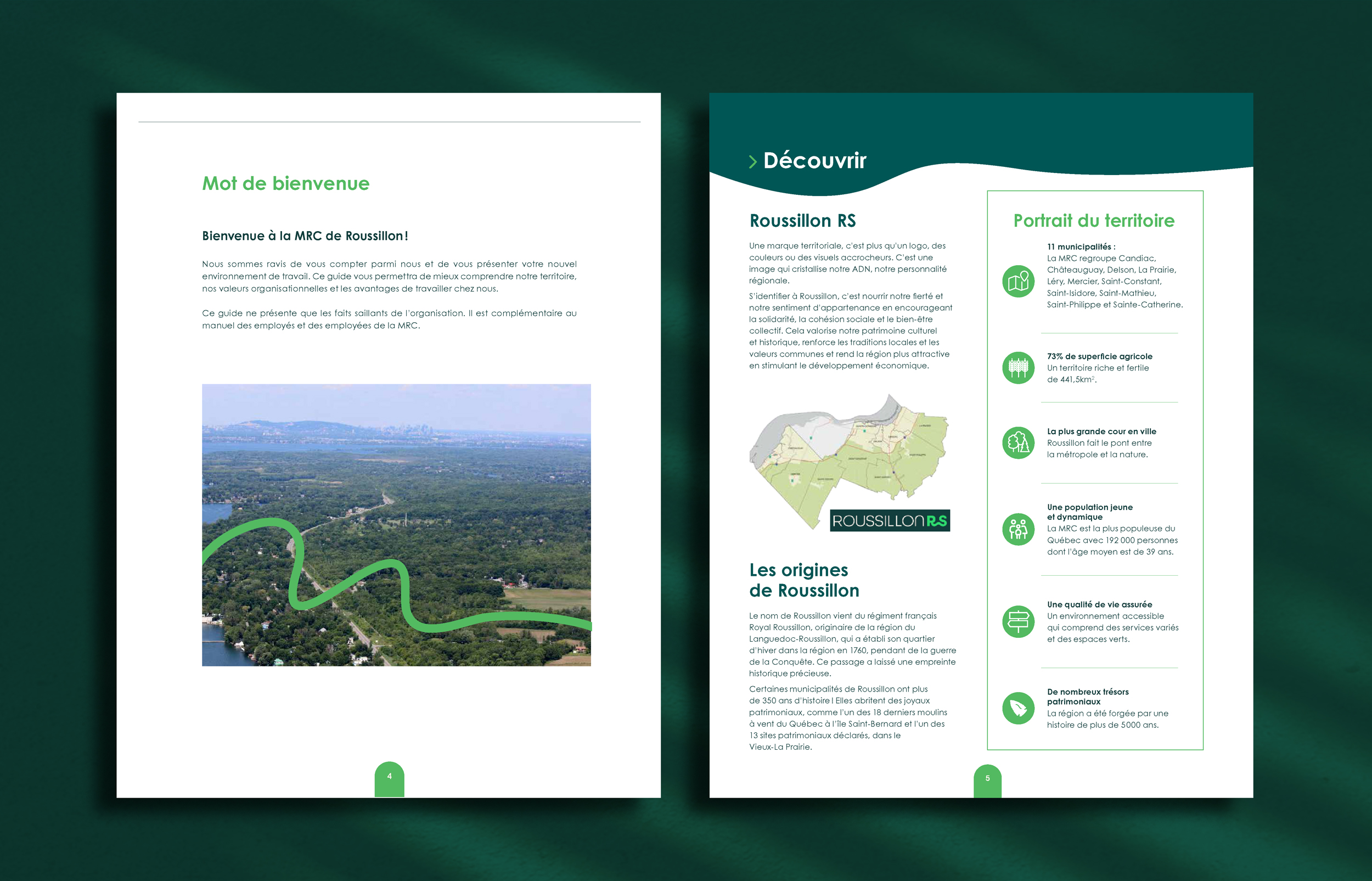 Rapport annuel de la MRC de Roussillon 2024